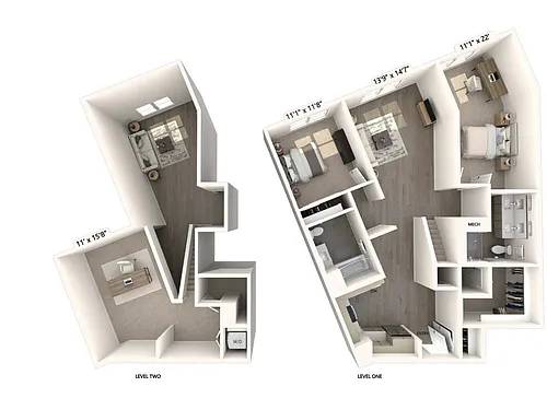 Floor plan B3L