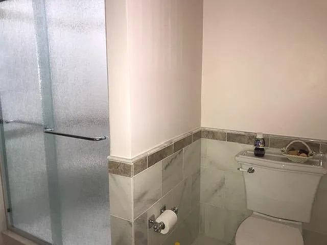 First floor full bathroom