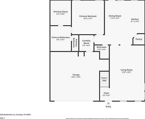 2nd image of 1025 Maidenhair Ln