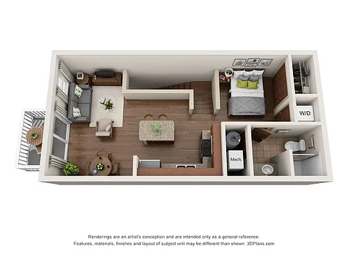 Floor plan Deluxe