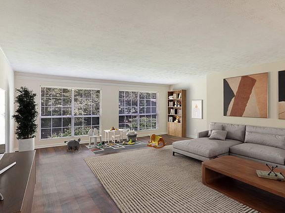 Spacious living rooms with great natural light