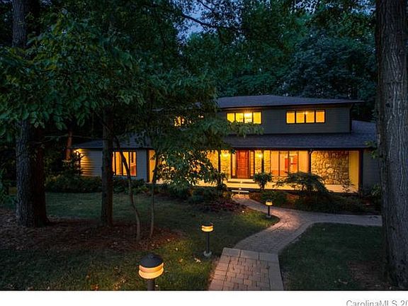 Lighted Front Path 