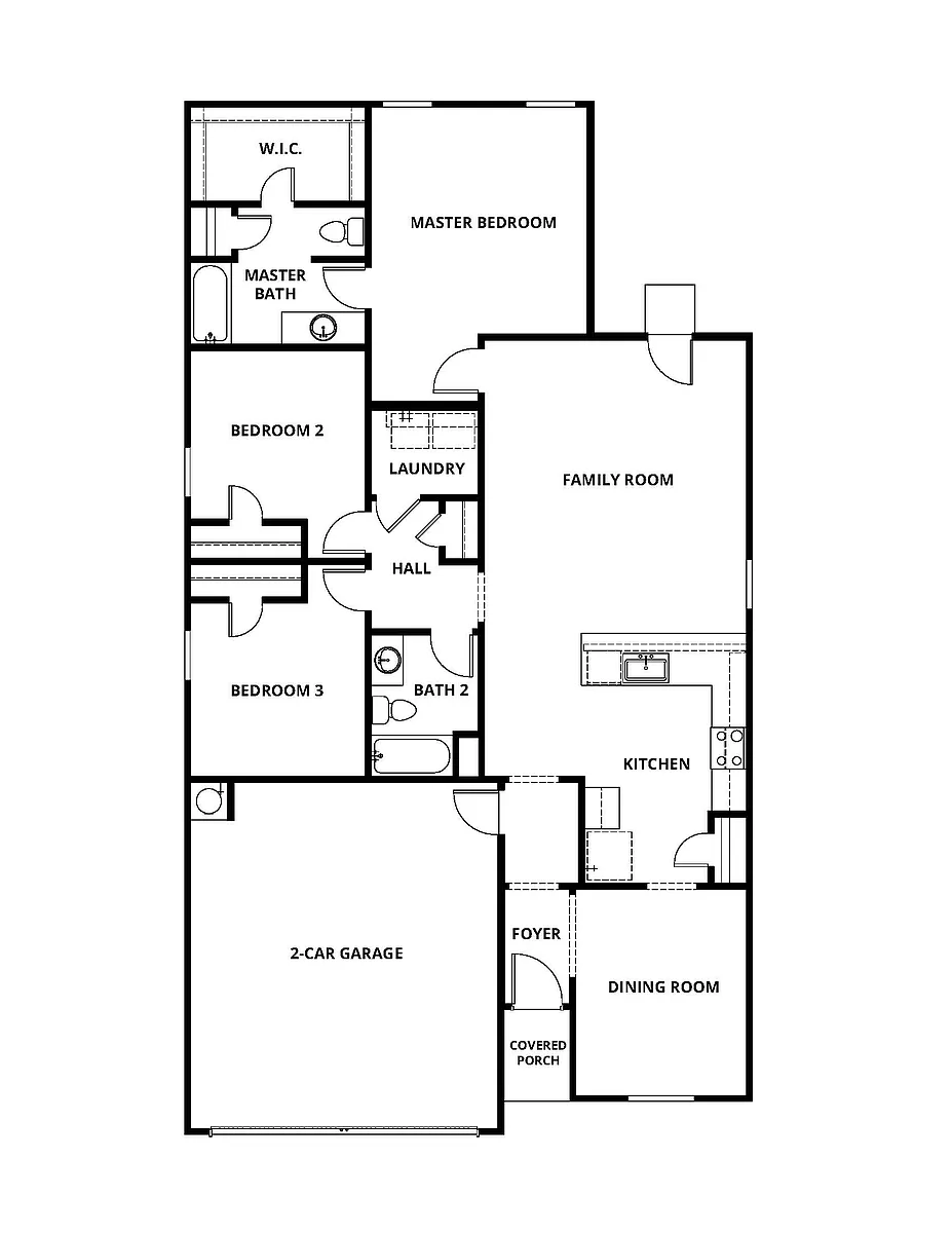 Floor plan Frio