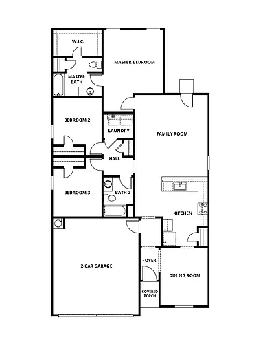 Floor plan Frio