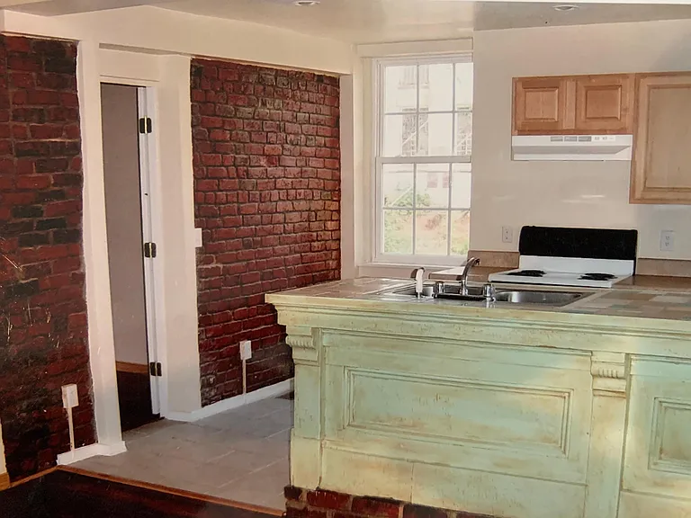 View from Living area to Kitchen