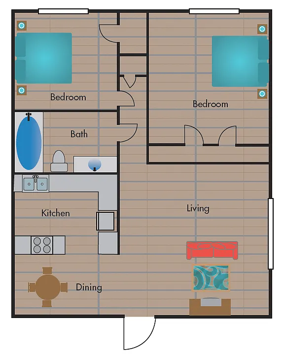 Floor plan B1