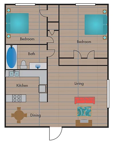Floor plan B1