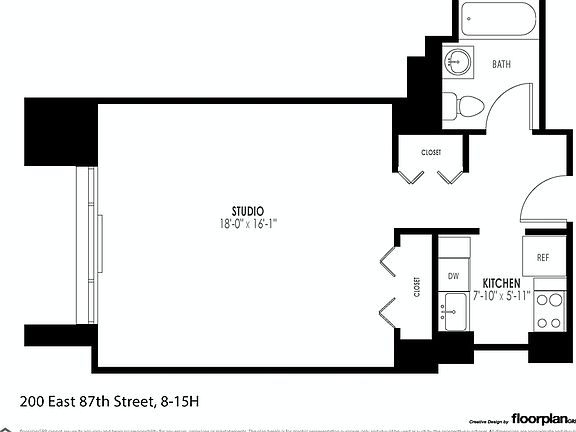 2nd image of 200 E 87th St APT 8H