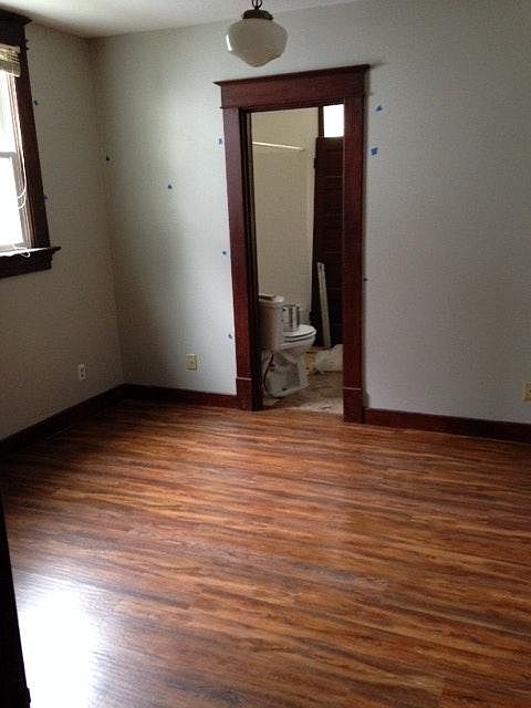 Bedroom with attached full bath (renovation will be complete
