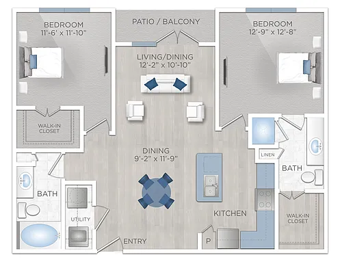 Floor plan B1