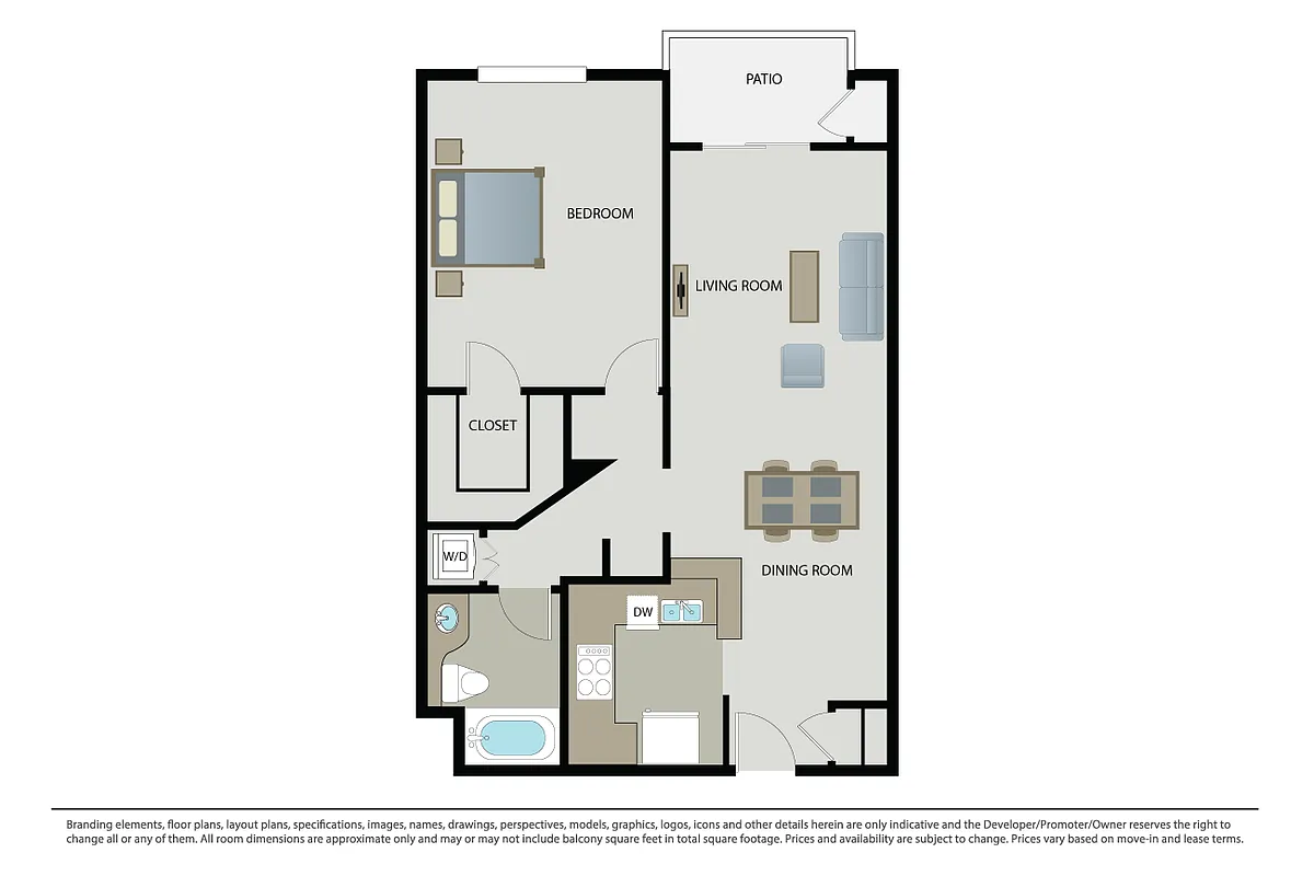 Floor plan Cannes