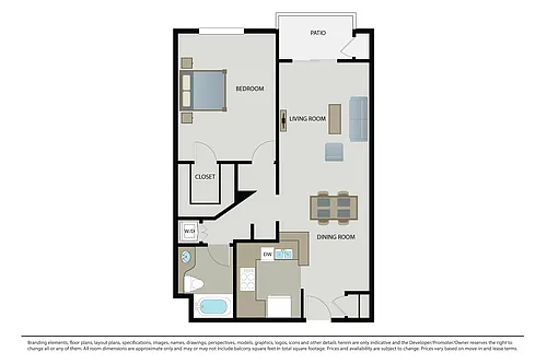 Floor plan Cannes