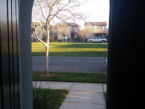 View from front door out