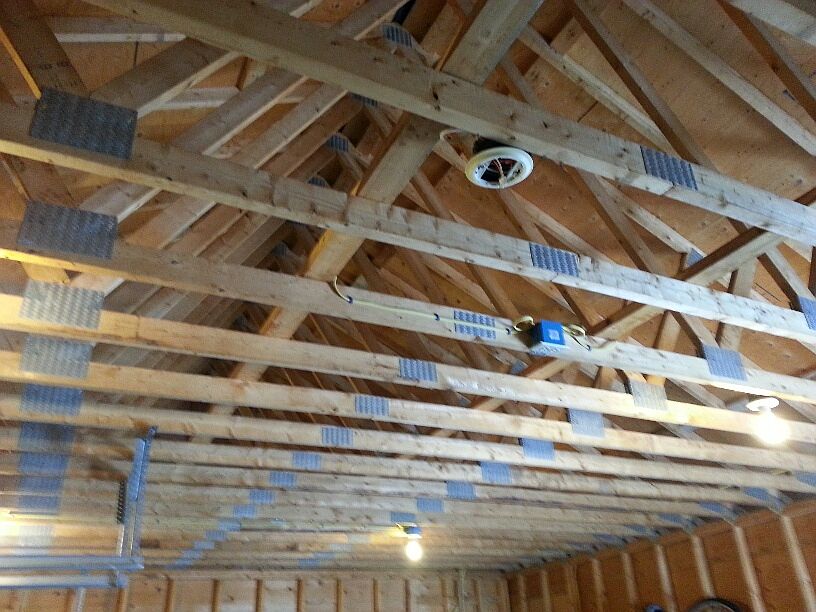 View of Roof Truss Design