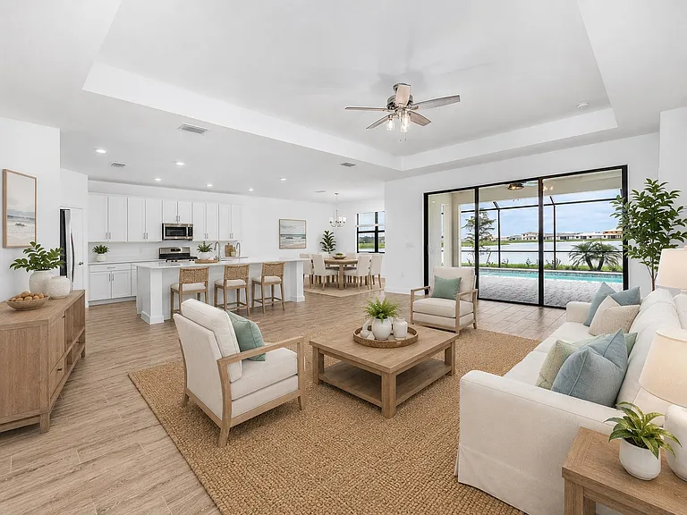 Greatroom to Kitchen
