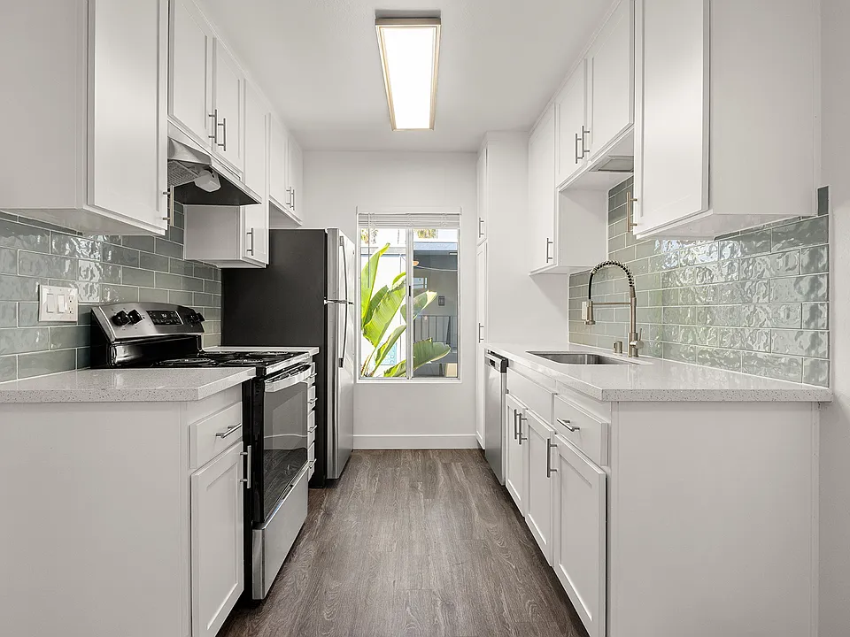 Cook, dine, and gather in a stylish kitchen space.