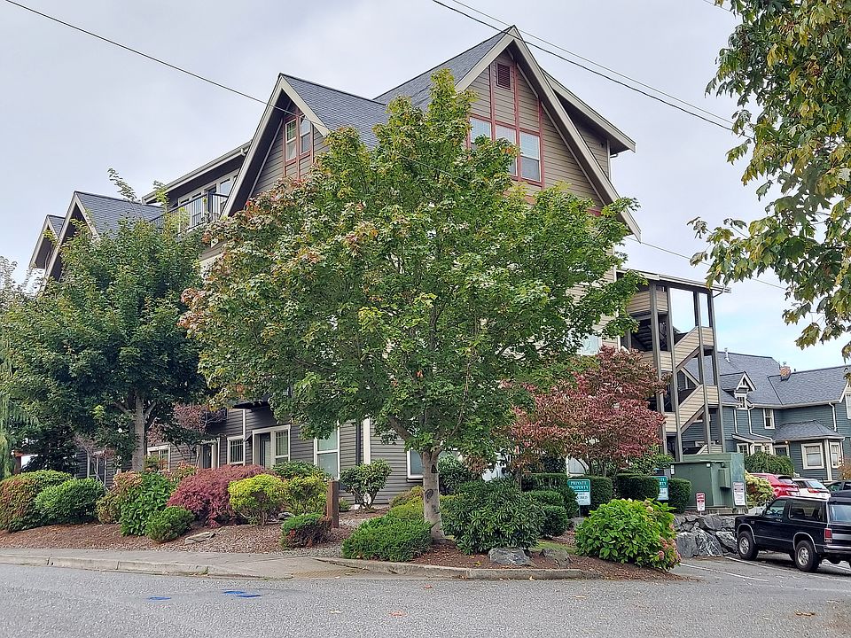 Newer condo building, unit is on corner, on 2nd floor. Stairs and elevator access, one off-street assigned parking space.