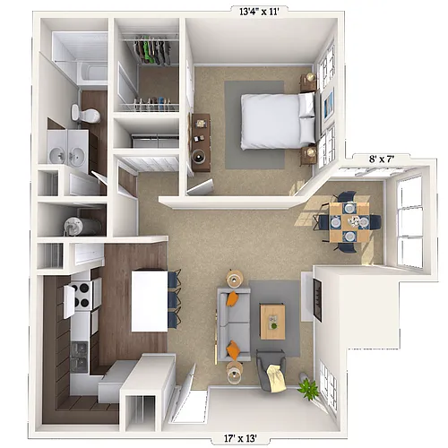 Floor plan Ravenel