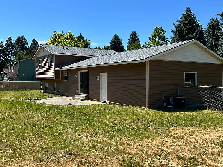 rear yard