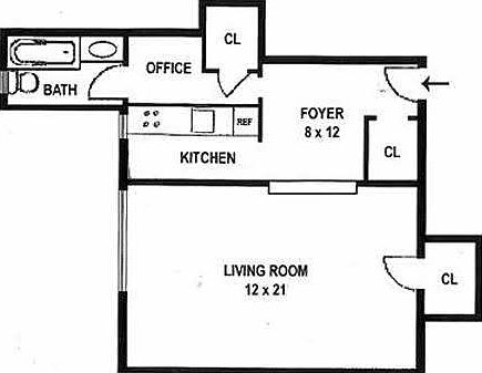 2nd image of 250 W 24th St APT 6AE