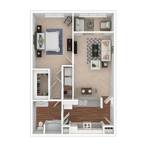 Floor plan The Carver Hill