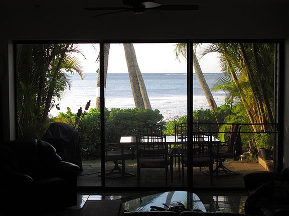Lanai from livingroom