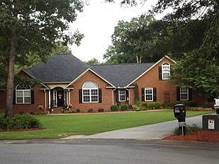 Large lot on cul-de-sac