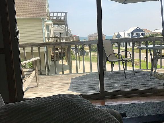 View from couch family room