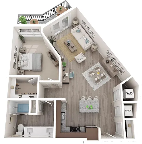 Floor plan Bora Bora