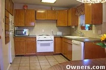 New paint, countertops and tile backsplash. Appliances included