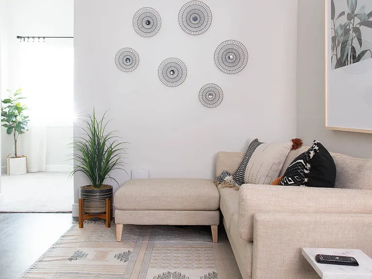 Living Room with Hard Surface Flooring