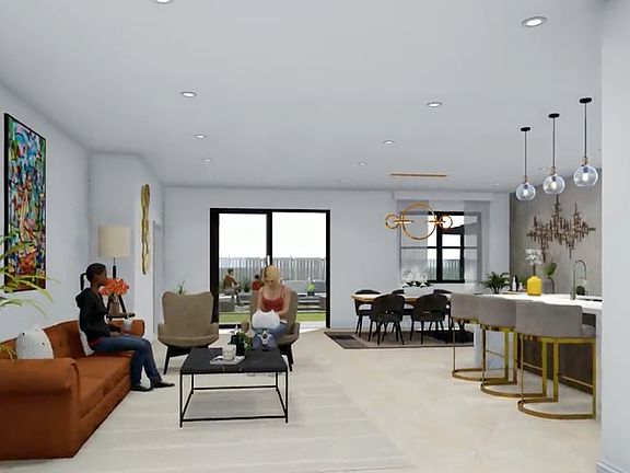 Interior Rendering Great Room
