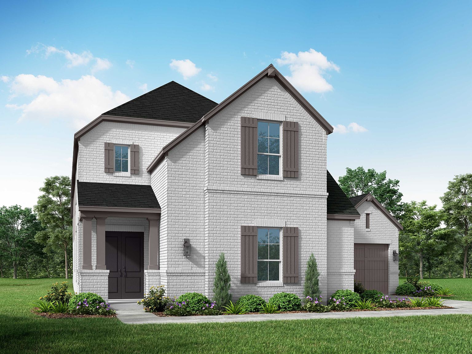 Plan 226 Plan, Woodforest Huntington: Noble Greens