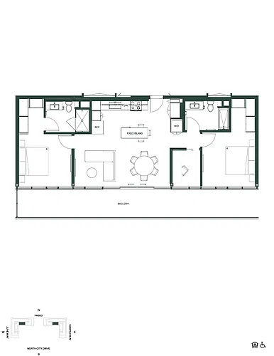 Floor plan PH-B1