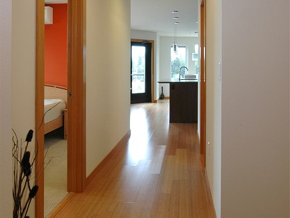 Bamboo hardwood floor