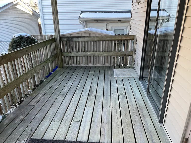 Outside Kitchen Deck