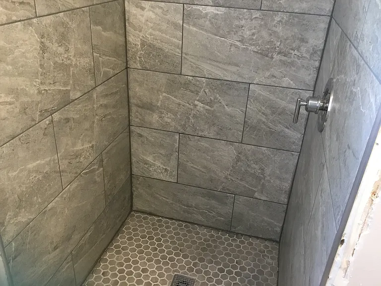 Downstairs shower