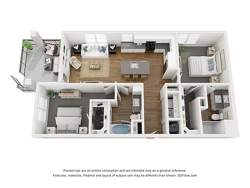 Floor plan Empire