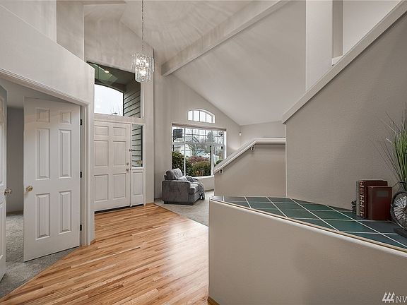 Gleaming refinished wood floors!