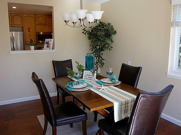 Dining room open to Kitchen