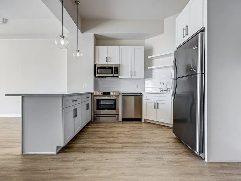 Welcome to Luckey Platt, where modern design meets comfort. This stylish kitchen features sleek appliances, ample storage, and elegant finishes. Make this space your own. Schedule a tour today and envision your new lifestyle!