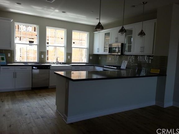 spacious open kitchen