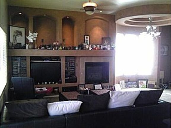 Living room and dinning room