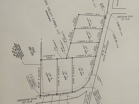 3rd image of 0 Greenhaw Rd Lot 6