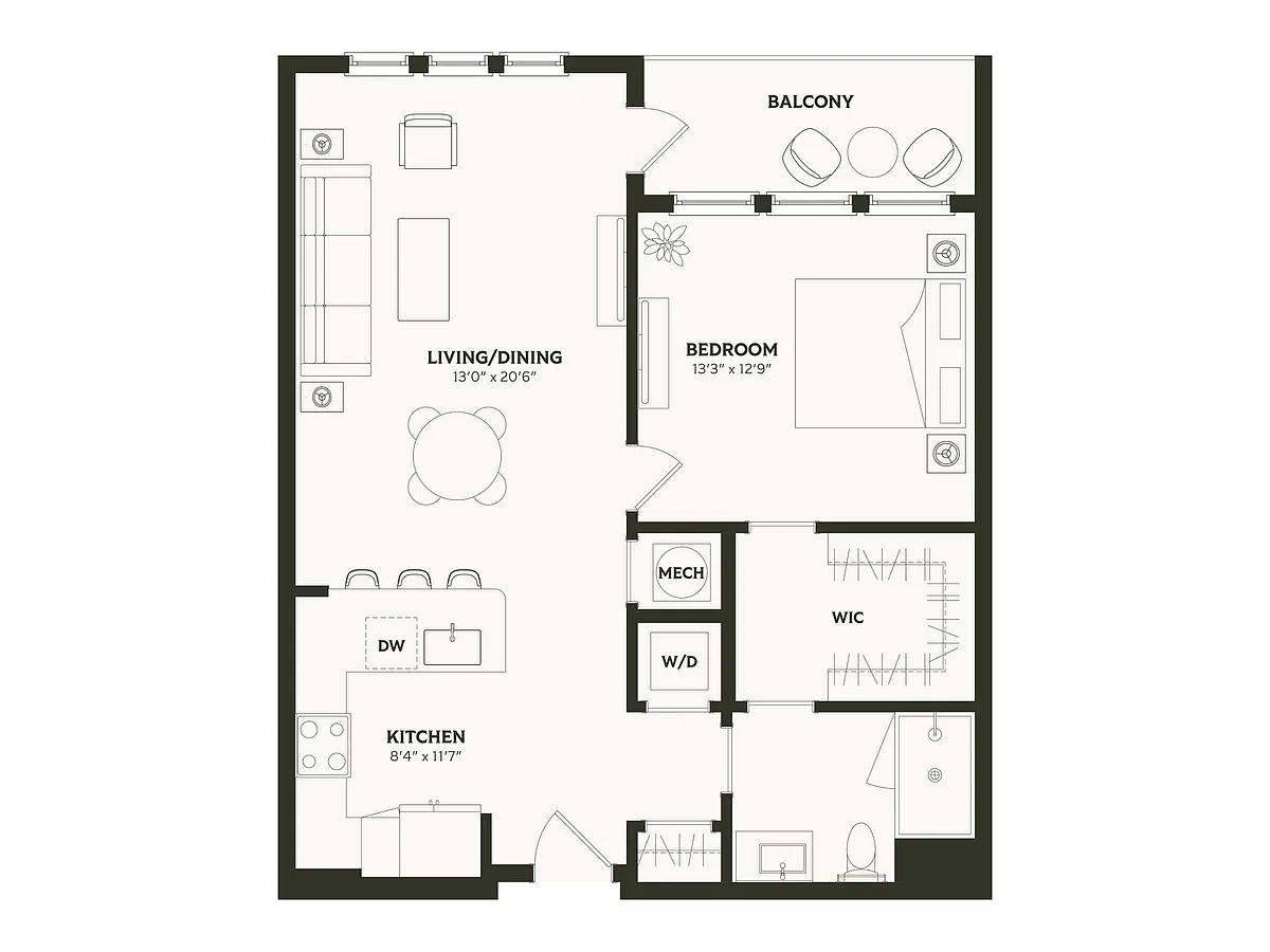 Floor plan A6 TYPE A