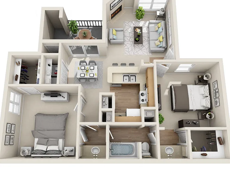 Renaissance Villas Apartment Homes — Photo 29