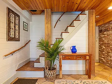 entry to basement