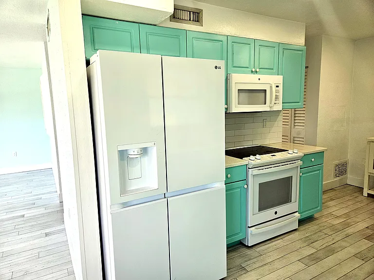 Stove, Oven and Refrigerator