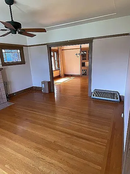 Empty family room