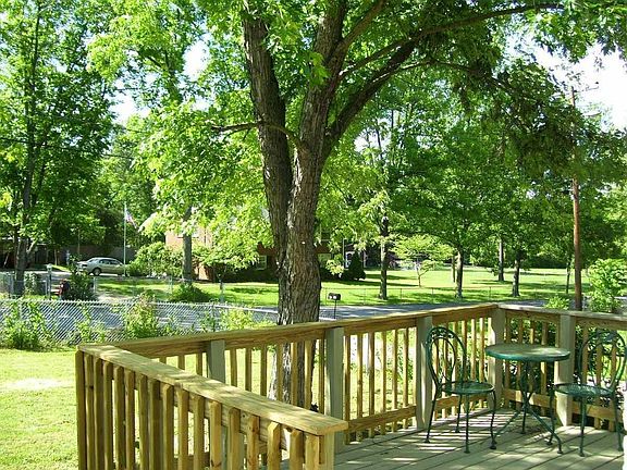 View from new front deck